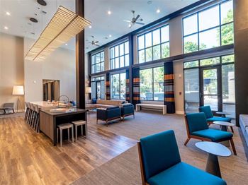 a large lobby at The Foundry, Indiana, 46617